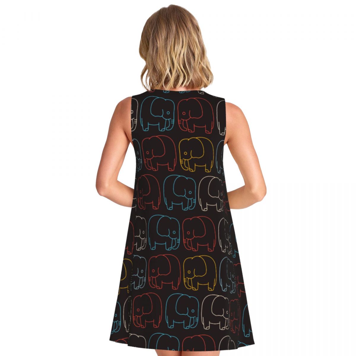 Retro Baby Elephant Dress Colo - Baby Clothing Night 评论和价格