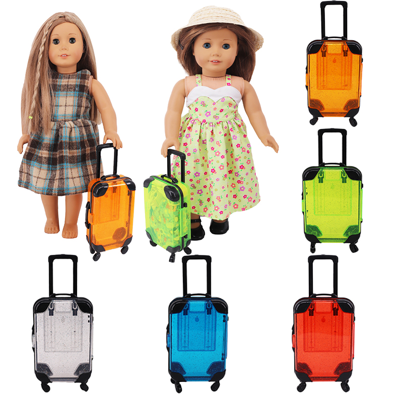 Doll Accessories Suitcase Cart - Baby Clothing Organizer 评论和价格