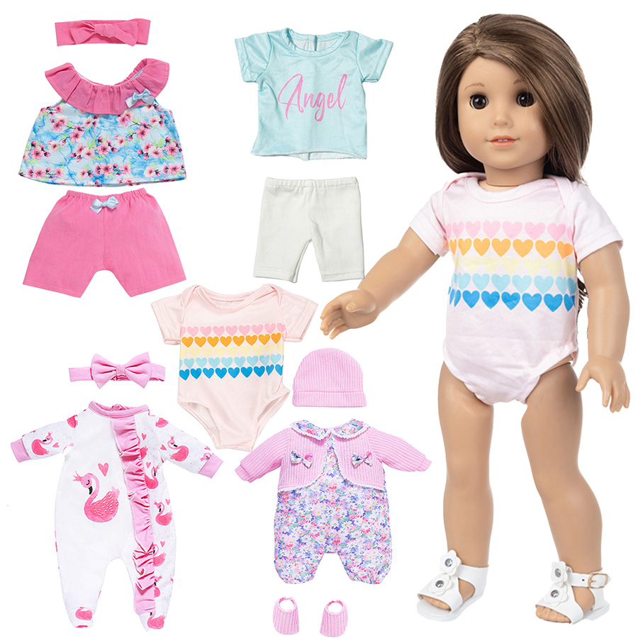 Doll Clothes for 18inch Reborn - Baby Clothing Unisex 评论和价格