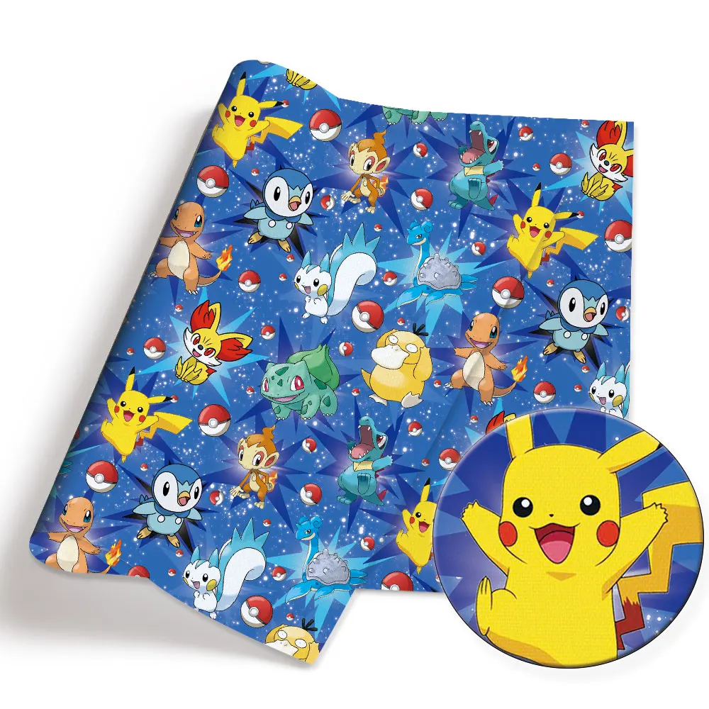 Pokemon Cartoon Fabric140*50cm - Baby Clothing In Japan 评论和价格