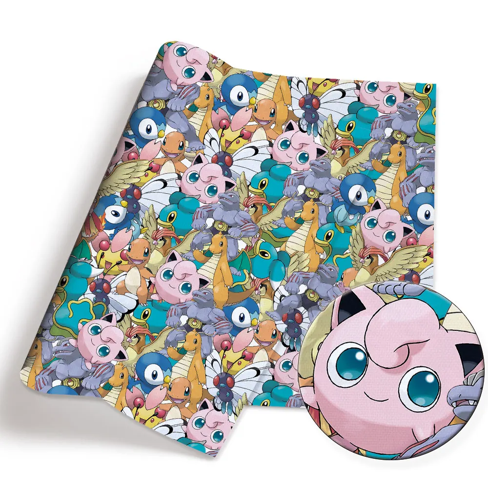 Pokemon Cartoon Fabric140*50cm - Baby Clothing In Japan 评论和价格