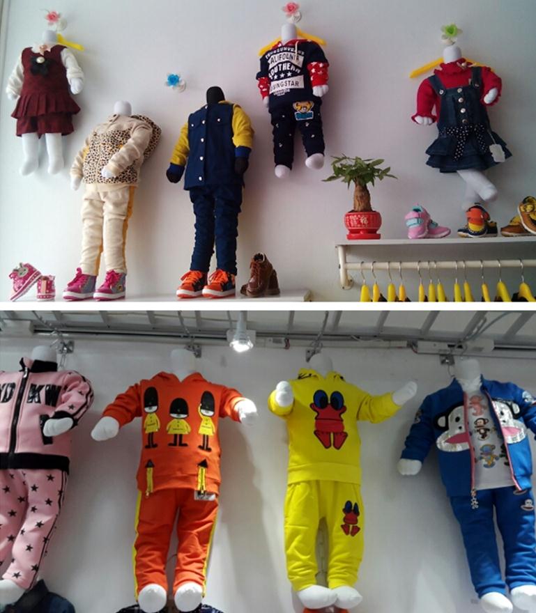 1pcs Height 85cm Boys Girls Un - Baby Clothing Display Stand 评论和价格