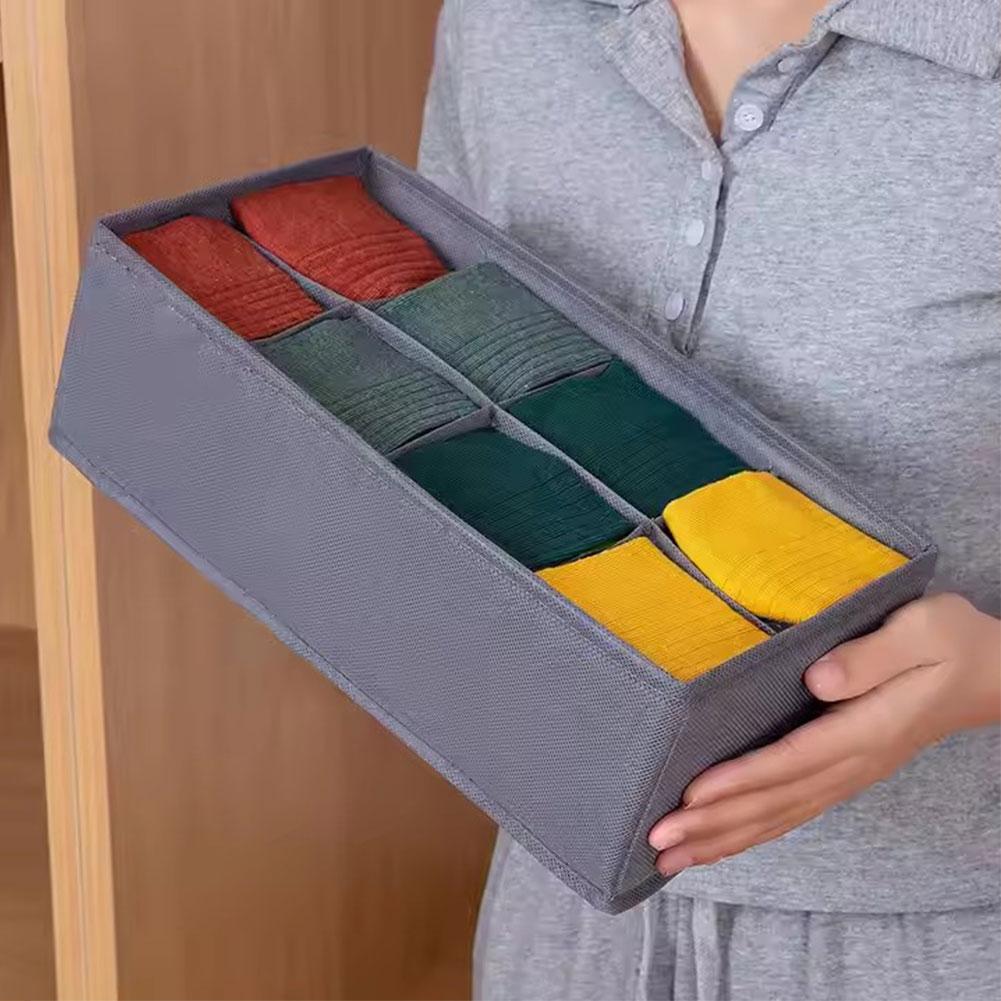 6/7/8/24 Grids Foldable Fabric - Baby Clothing Organizer 评论和价格