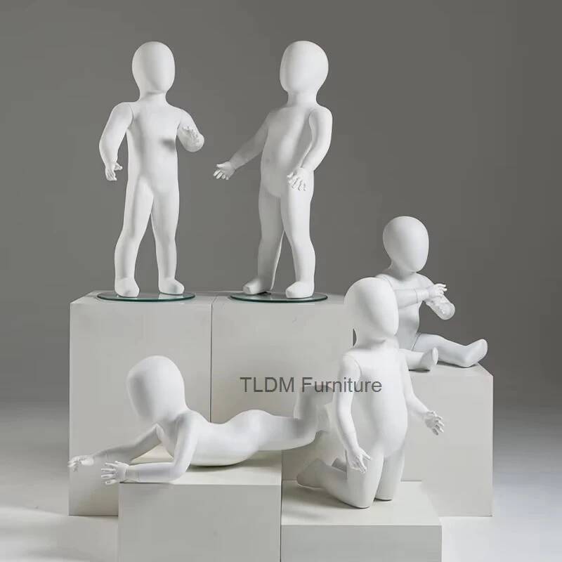 Children's Mannequins Matte Wh - Baby Clothing Display Stand 评论和价格