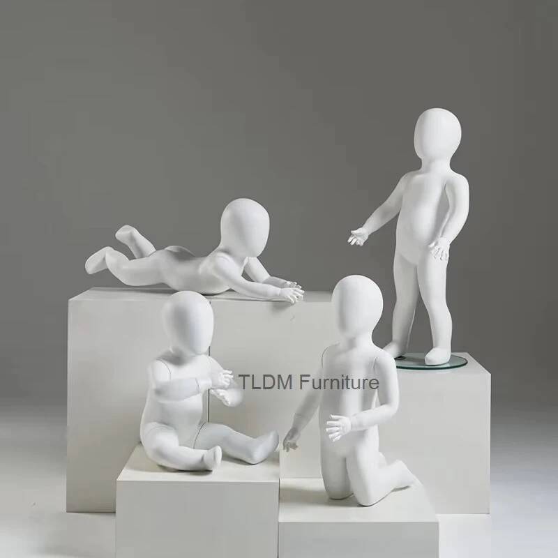 Children's Mannequins Matte Wh - Baby Clothing Display Stand 评论和价格