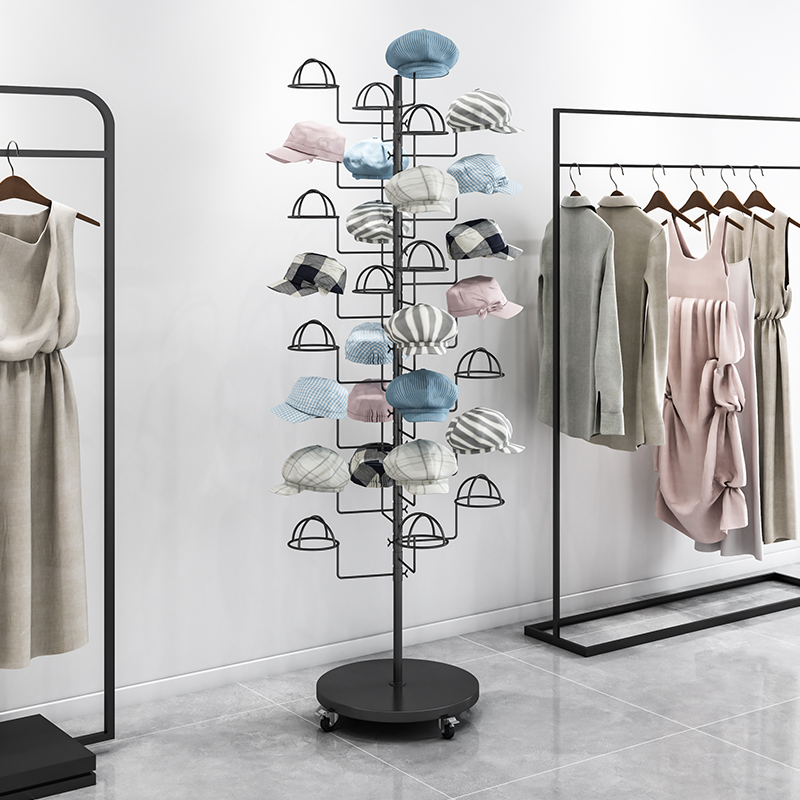 Hat display stand Floor-to-cei - Baby Clothing Display Stand 评论和价格