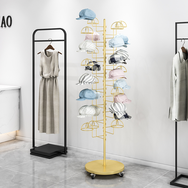 Hat display stand Floor-to-cei - Baby Clothing Display Stand 评论和价格