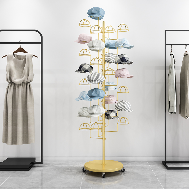 Hat display stand Floor-to-cei - Baby Clothing Display Stand 评论和价格