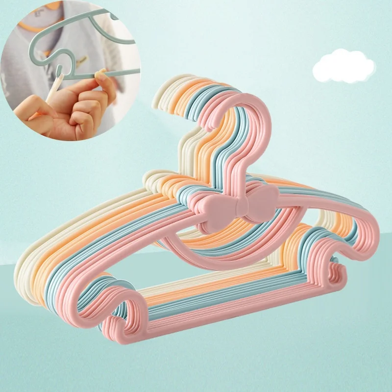 5-50Pcs Baby Hangers Plastic K - Baby Clothing Organizer 评论和价格