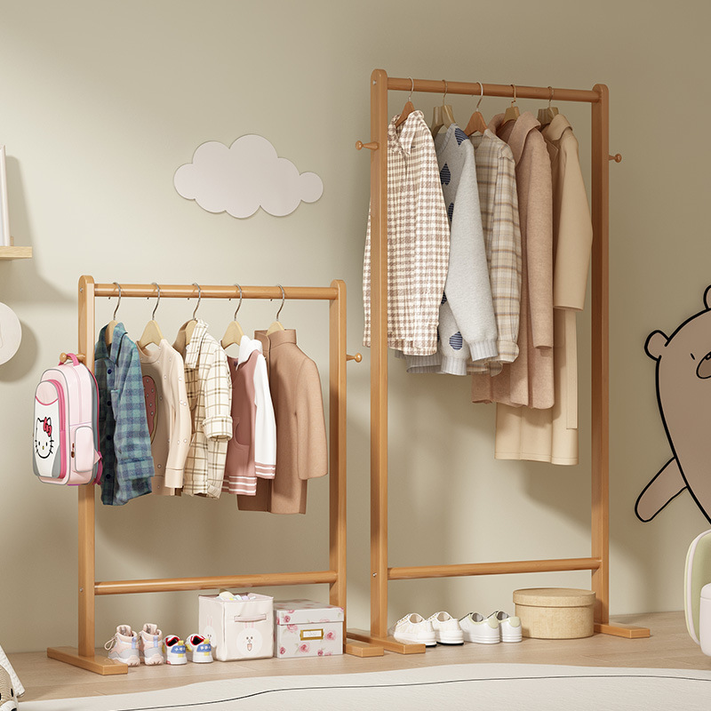 Small bamboo hat rack, floor h - Baby Clothing Rack 评论和价格