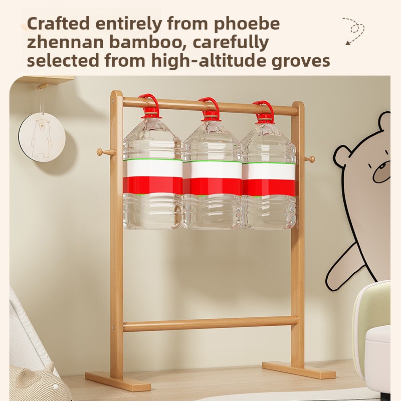 Small bamboo hat rack, floor h - Baby Clothing Rack 评论和价格